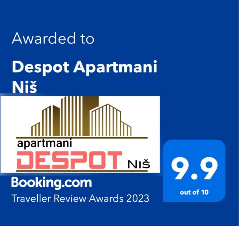 Despot Apartmani Ниш Екстер'єр фото