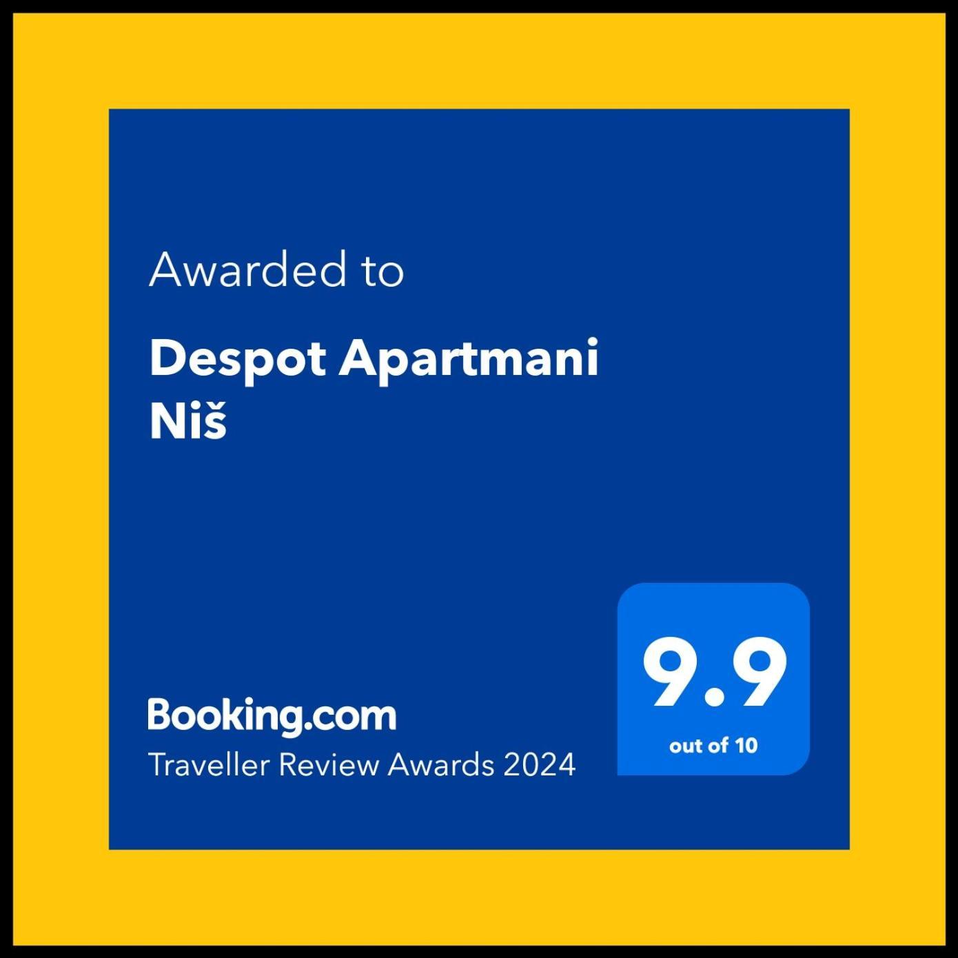 Despot Apartmani Ниш Екстер'єр фото